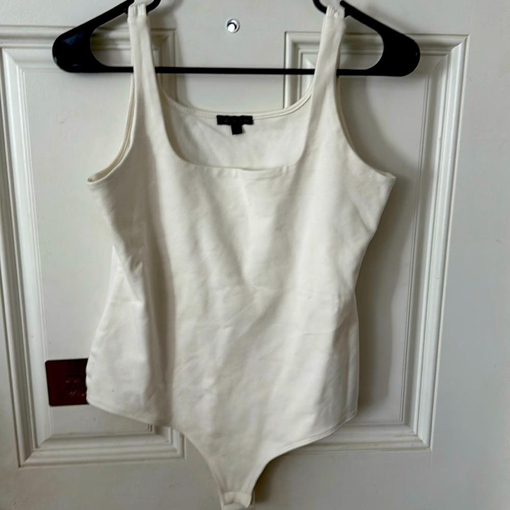 White bodysuit large